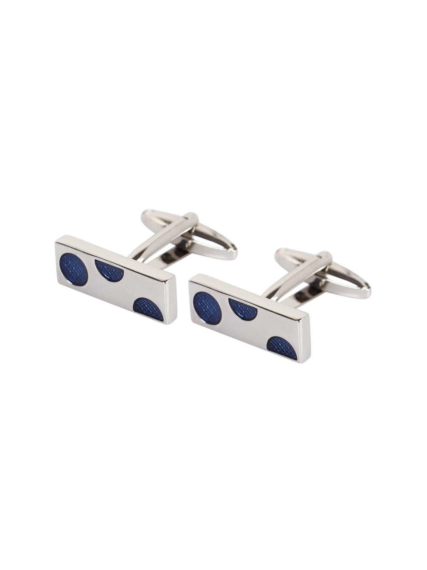 The Real Effect London 800 Silver Cufflinks for Men