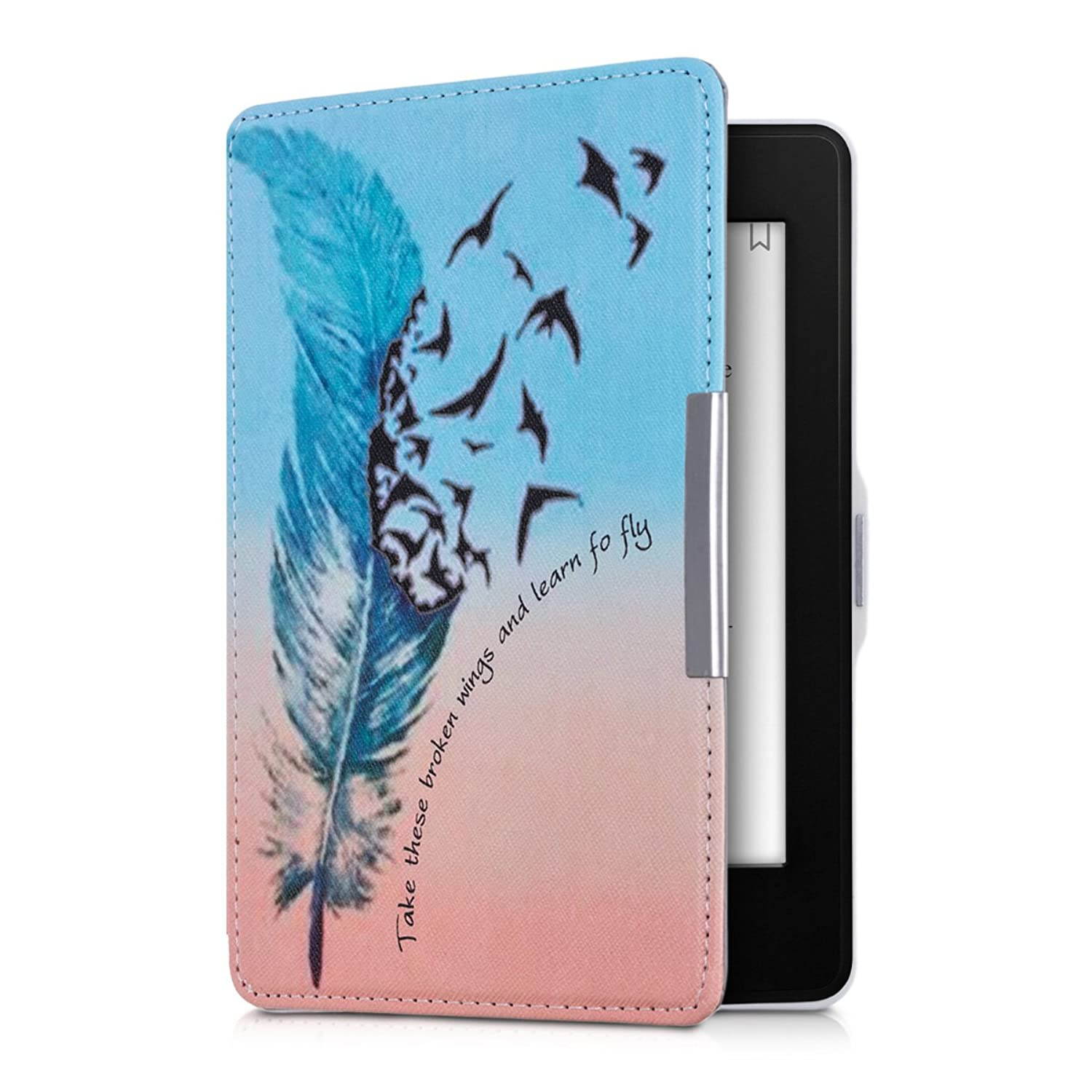 Case Compatible with Amazon Kindle Paperwhite - PU e-Reader Cover - Learn to Fly