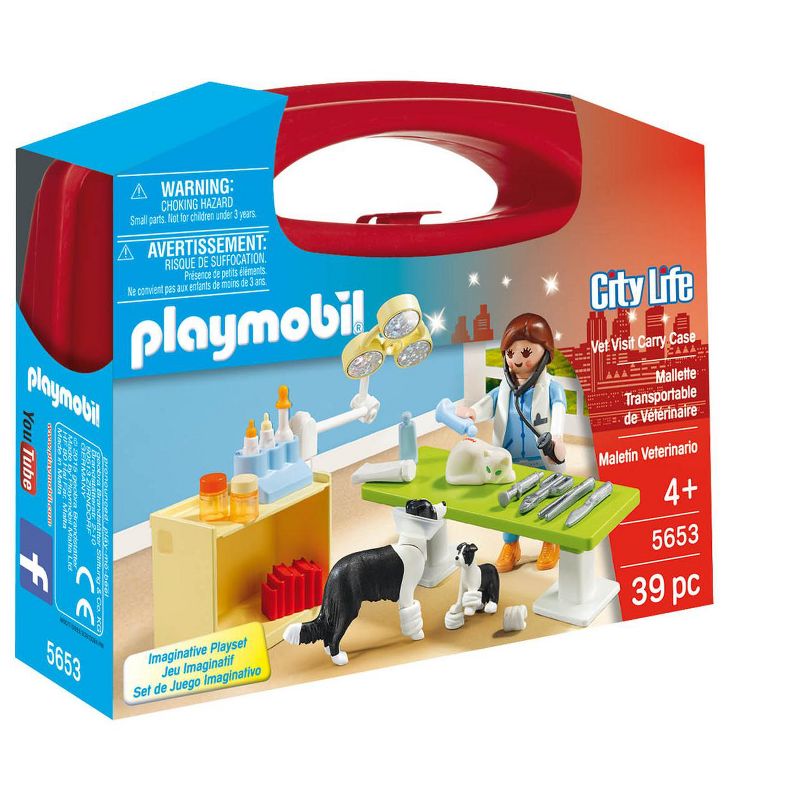 Playmobil Vet Visit Carry Case