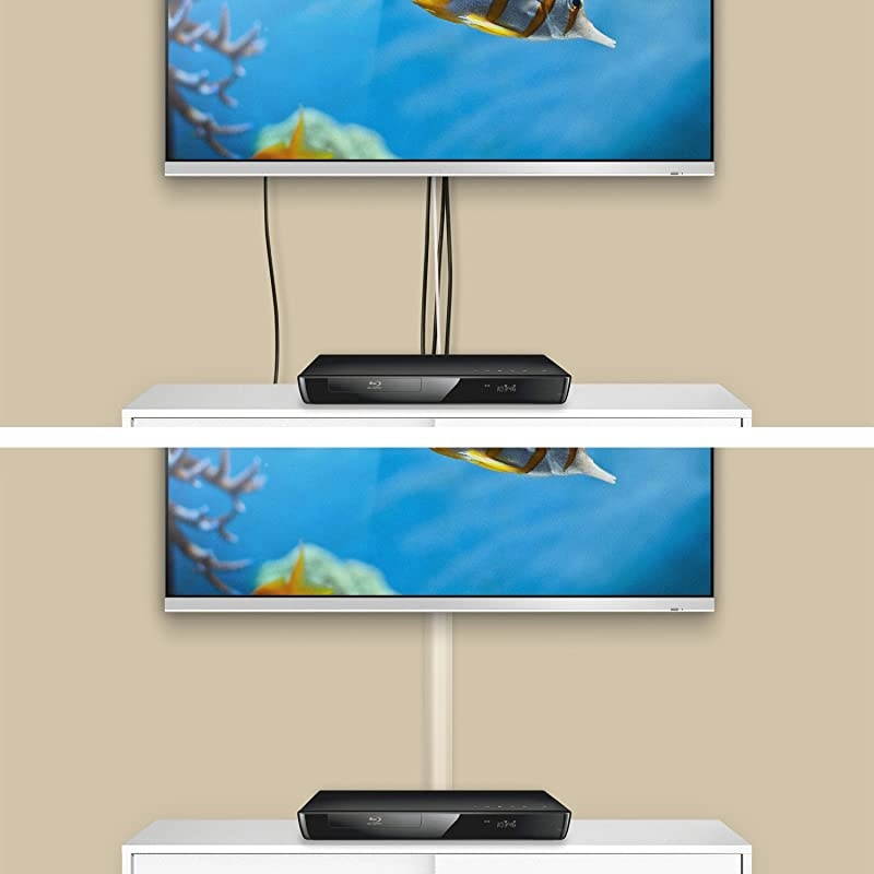 TV Cable Raceway Large On Wall Cord Cover Beige 39 Inch Channel to Hide and Conceal Cords and Wires 2 Inches Wide by 1 Inch High