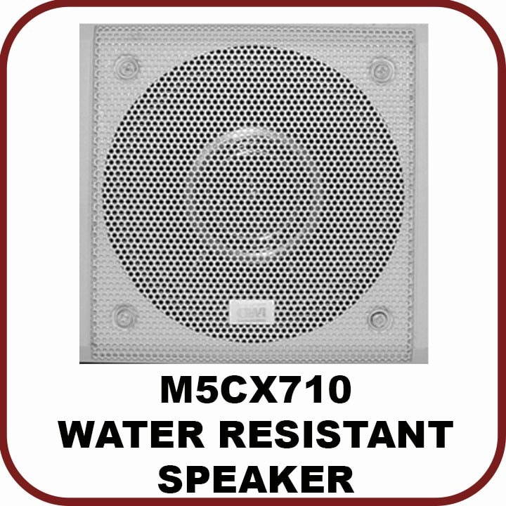 OWI M5CX710 5 inch 70V Water Resistant (BSK) Speaker/125Hz-20kHz/10 Watts