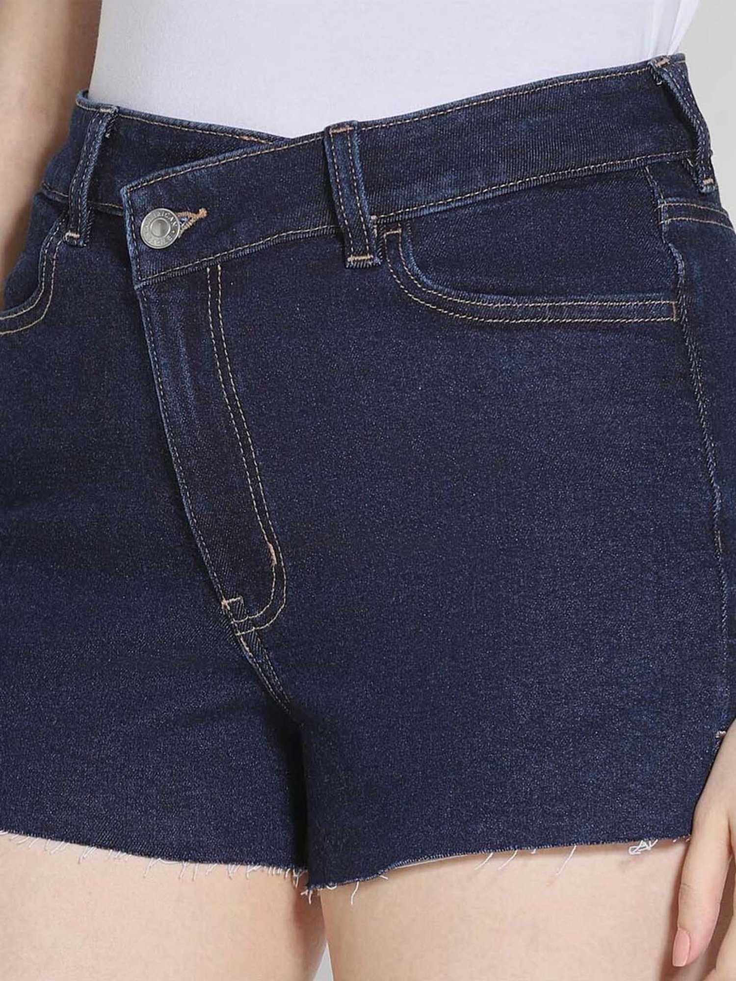 American Eagle Outfitters Navy Cotton Shorts