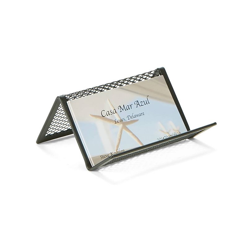 Mind Reader 6pc Desk Organizer Set Black