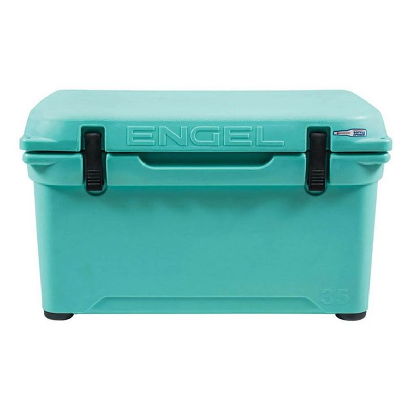 Engel Coolers 35 Quart 42 Can High Performance Roto Molded Ice Cooler, SeaFoam