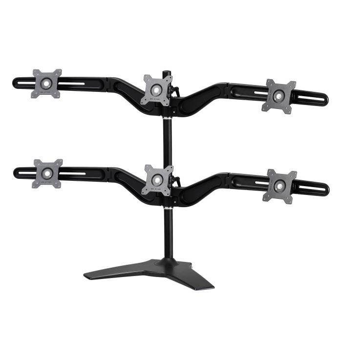 AMER NETWORKS AMR6S HEX MONITOR STAND BASE MOUNT