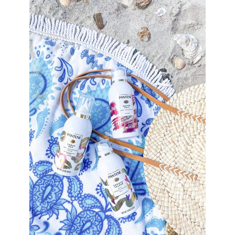 Pantene Sulfate-Free Never Tell Dry Shampoo Spray with Wild Mint & Melon - 4.2oz