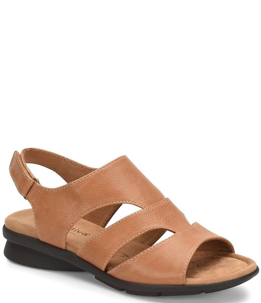 Comfortiva Parma Banded Leather Sandals