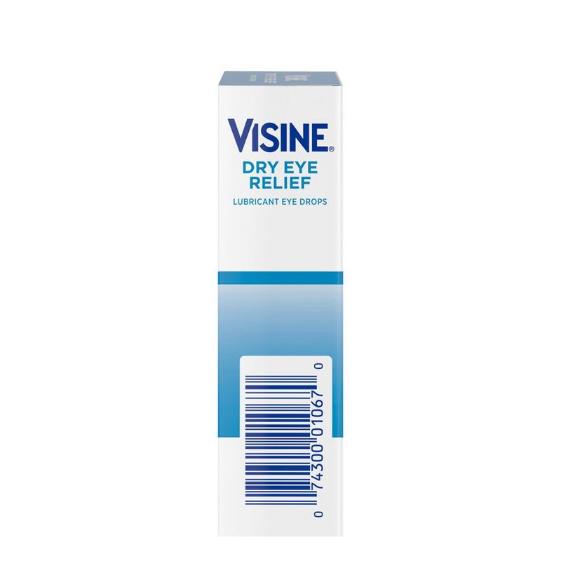 Visine Dry Eye Relief Lubricating Eye Drops - 0.5 fl oz