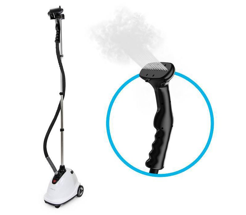 Pure Enrichment Puresteam Xl High Powered Standing Fabric Steamer - White