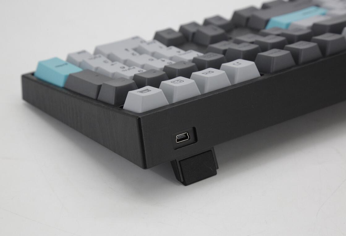 2, 60% Wired/Wireless Mechanical Keyboard (Kailh Box Brown Switch/White Case) - Full Keys Programmable - True RGB Backlit - Tap Arrow Keys - Double Shot PBT Keycaps - NKRO - 1900mAh Battery