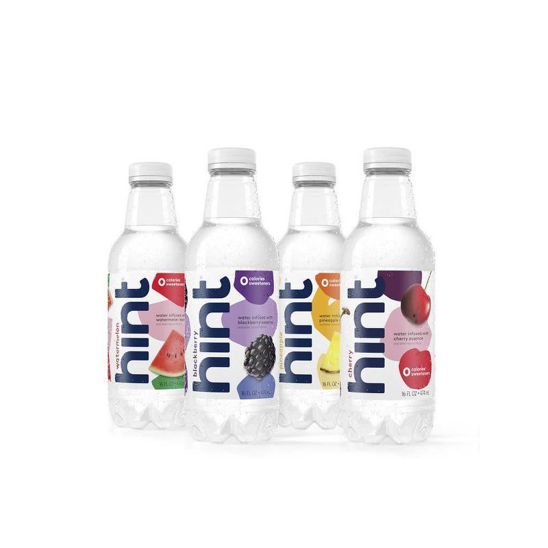 hint Blue Variety Pack Flavored Water - 12pk/16 fl oz Bottles