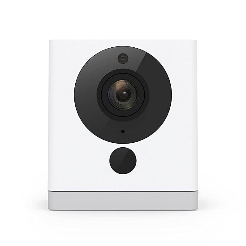 Cam 1080p HD Indoor WiFi Smart Home Camera with Night Vision, 2-Way Audio, Works with Alexa & the Google Assistant (Pack of 2), White - C2X2
