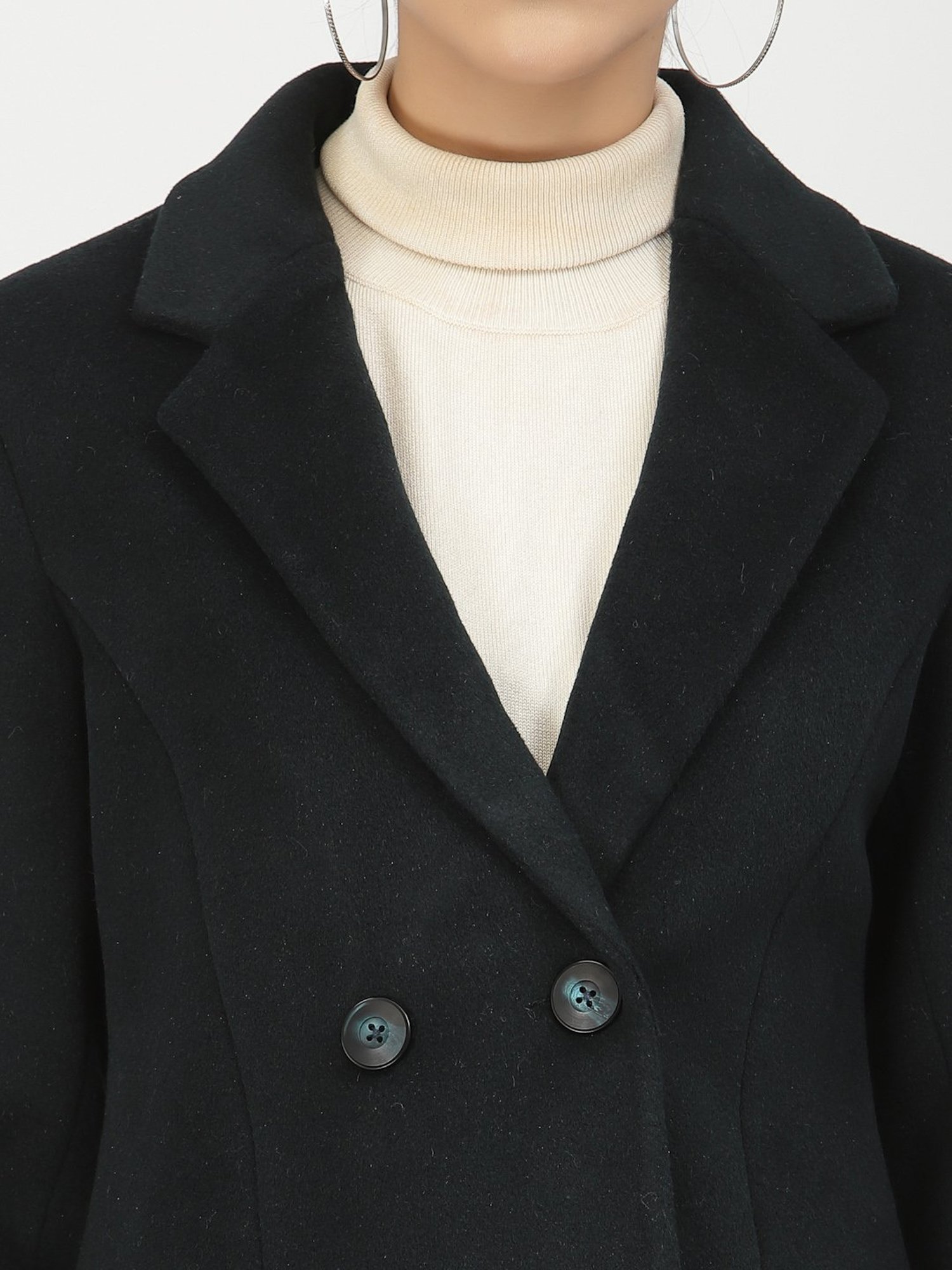 Juelle Dark Navy Over Coat