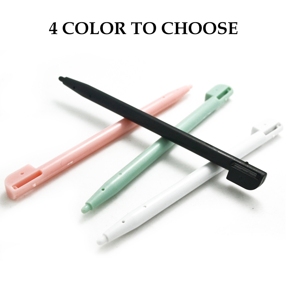10pcs/set Touch Screen Stylus Pen Capacitive Pencil Game Console For NDSL (Pink)