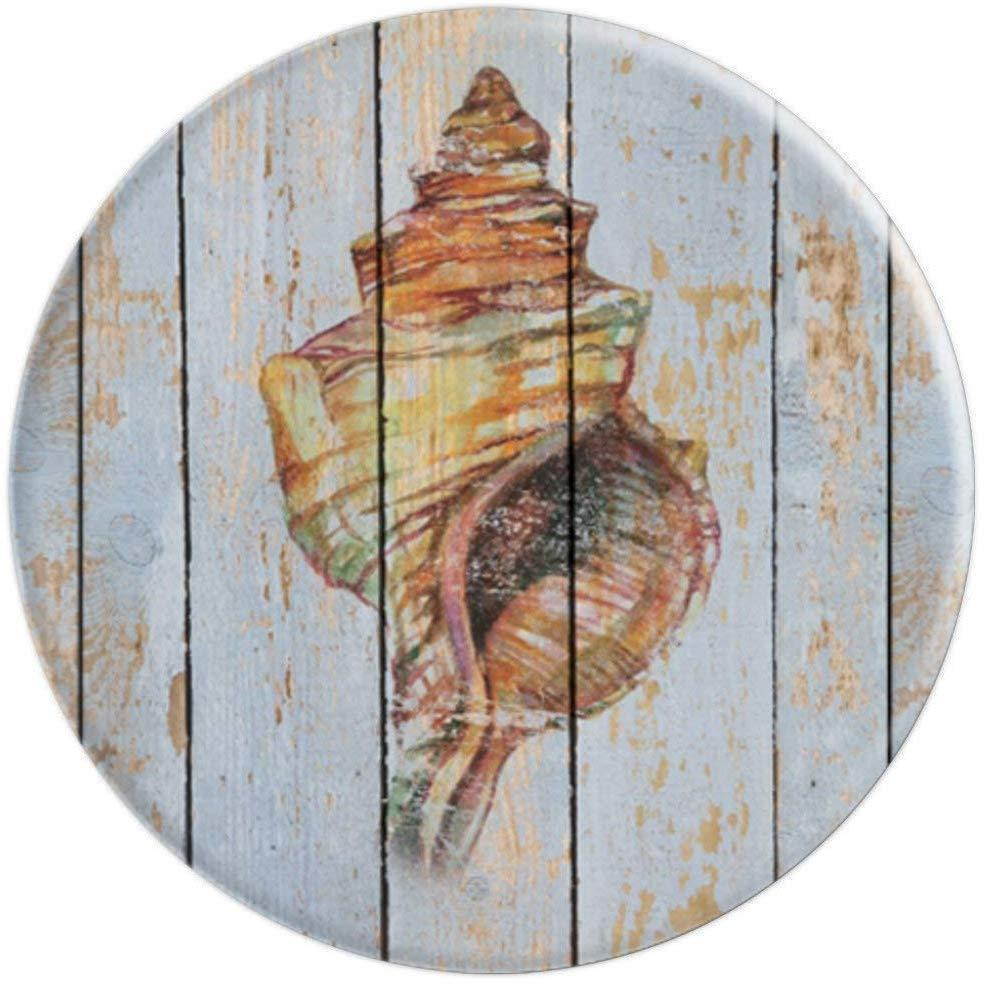 Ocean Seashell Driftwood, Phone Mount Hand Holder Knob 6118E