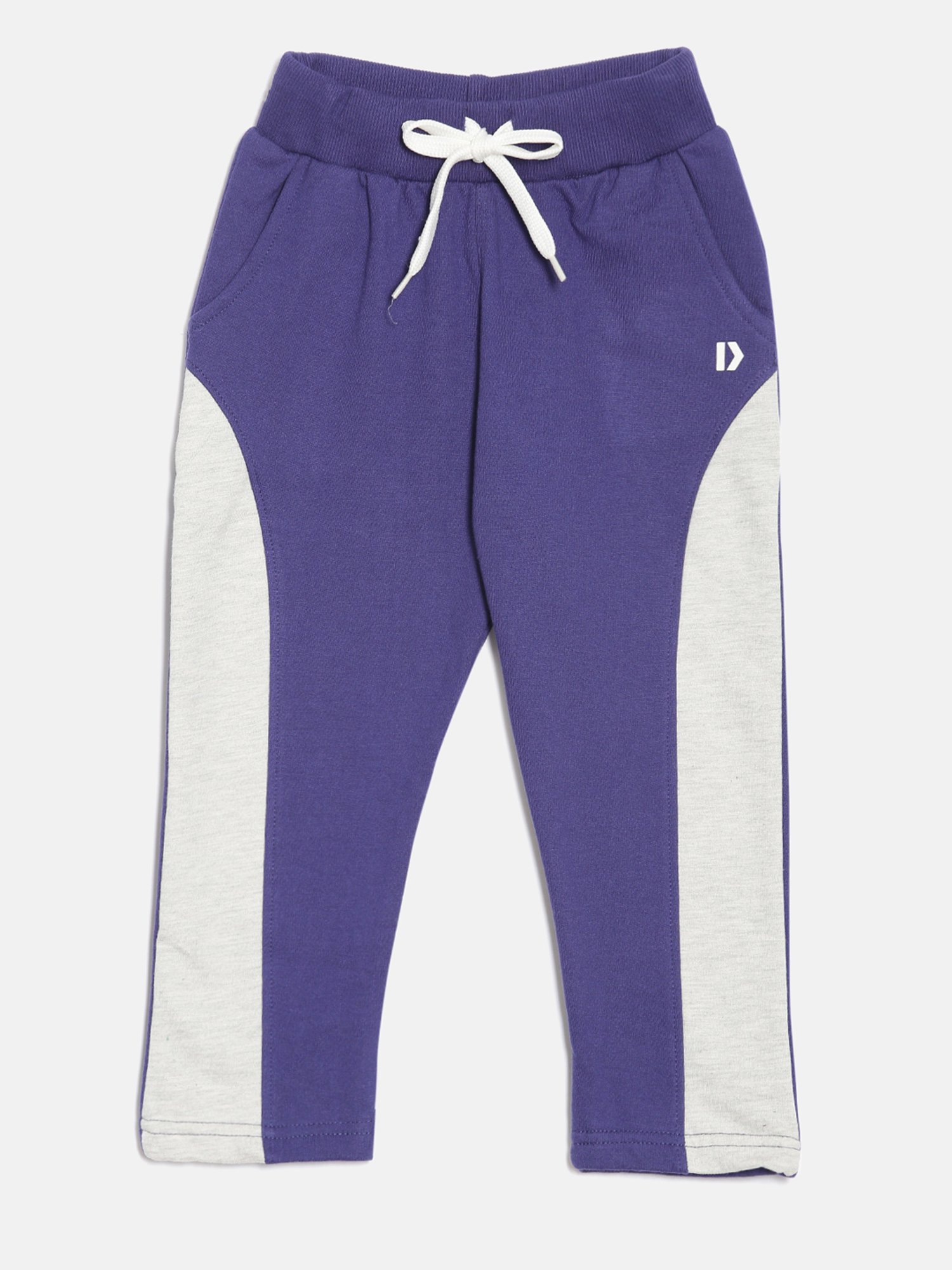 Dixcy Scott Originals Boys Purple Solid Trackpants
