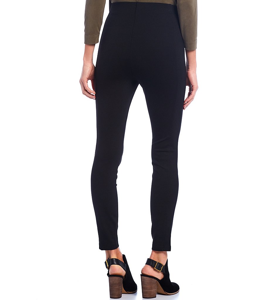 Gibson & Latimer High Rise Seamed Front Pull-On Ponte Leggings