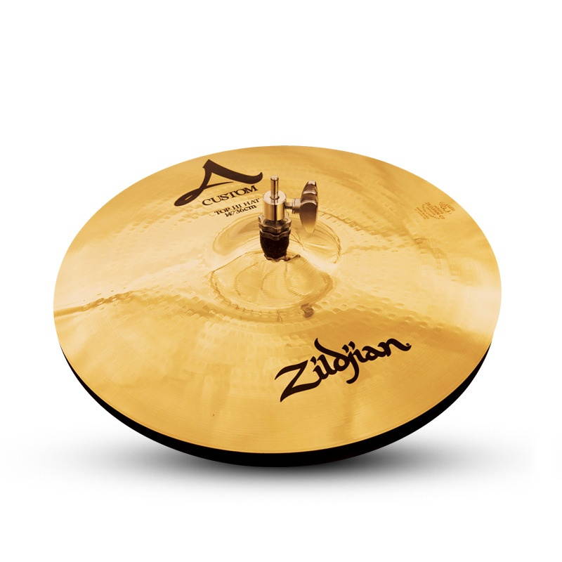 Zildjian A20510 14" A Custom Hi Hat In Pair Brilliant Hihats Drumset Cymbals New