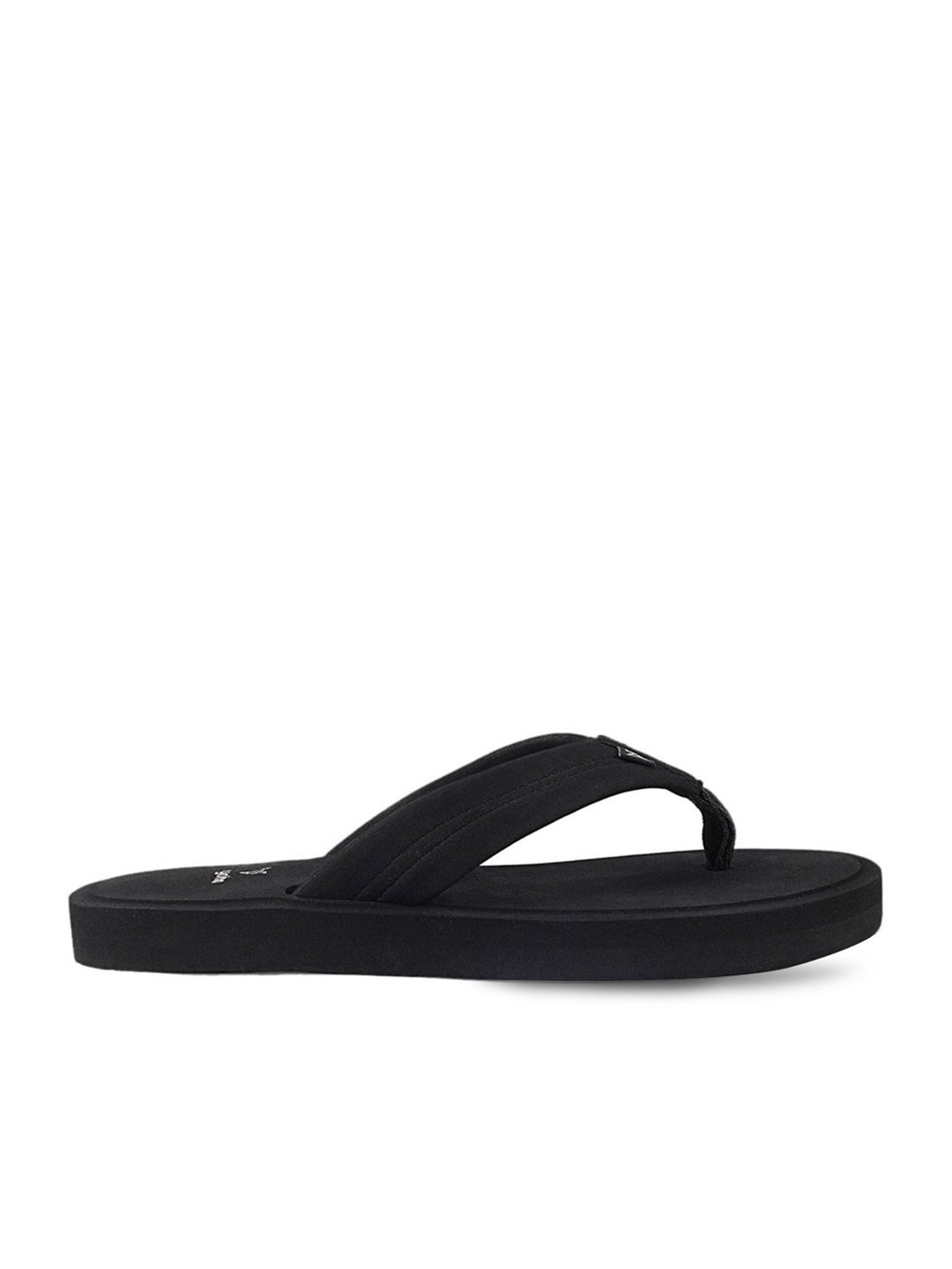 Yoho Men's Eva Bubbles Black Flip Flops