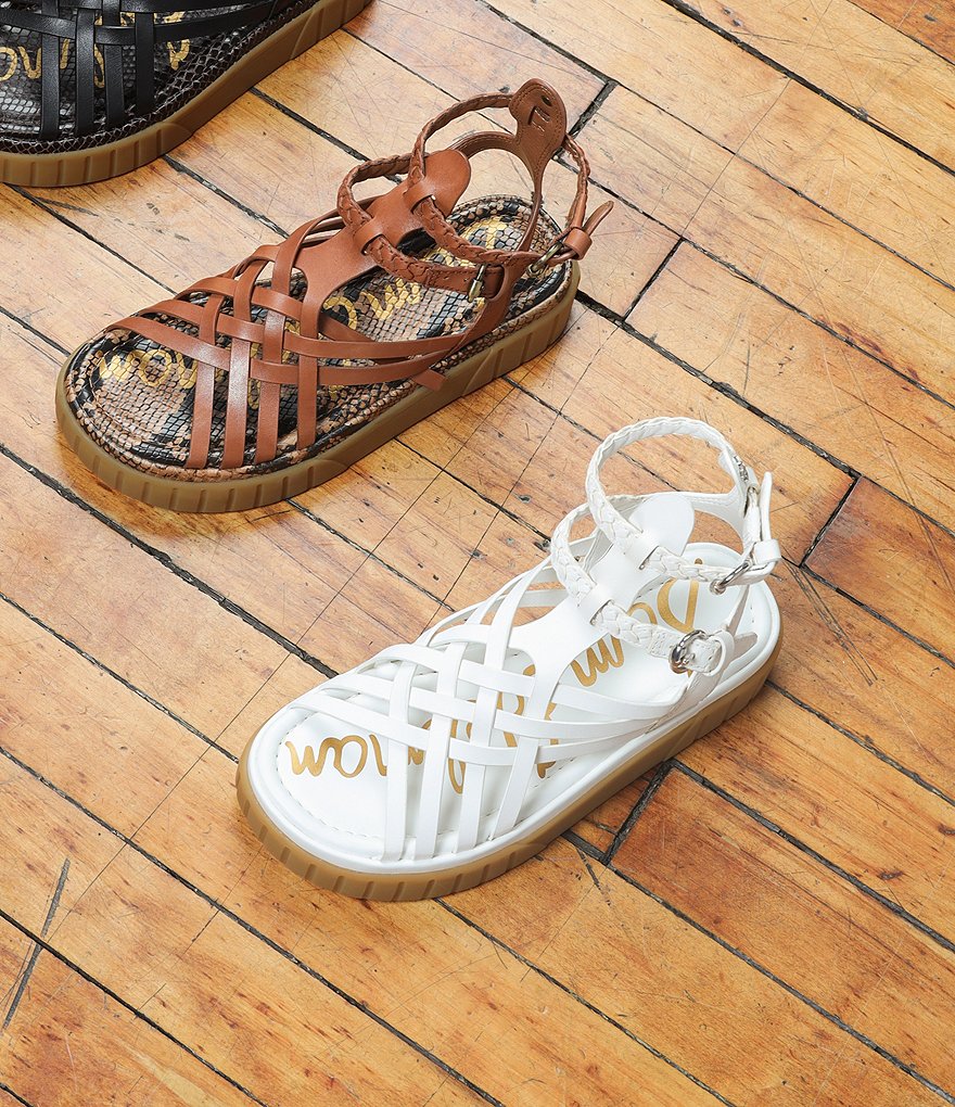 Sam Edelman Geana Leather Gladiator Sandals