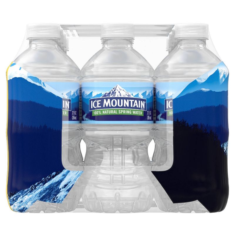 Ice Mountain Brand 100% Natural Spring Water - 12pk/12 fl oz Bottles