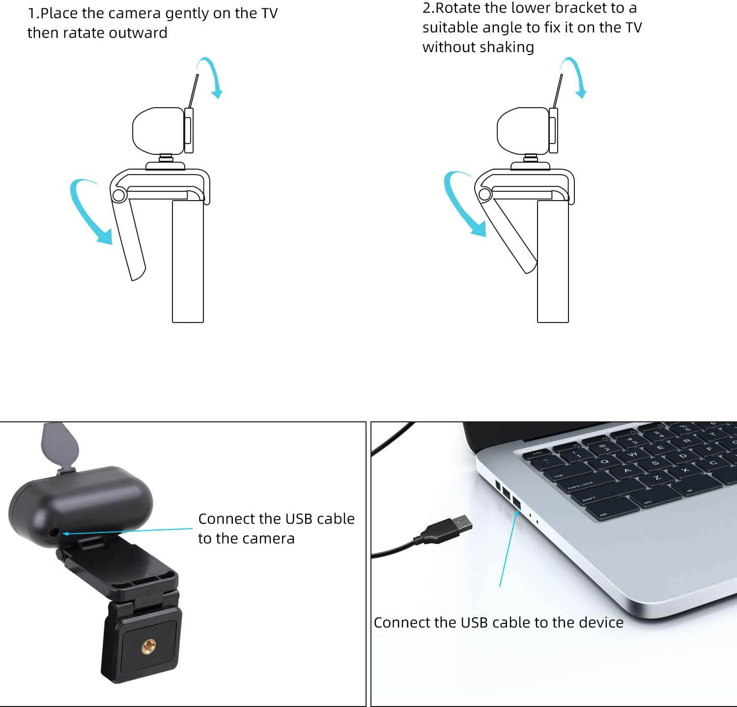 2020 New Full HD 1080p Webcam,SAFEVANT PC Webcams with Microphone,Plug & Play USB Webcam for Desktop & Laptop,Streaming Web cam with Wide Dynamic Range for Video Conferencing Record