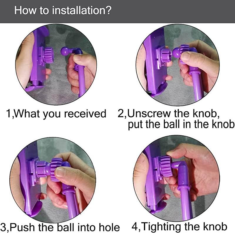 Lengthen Version] Cell Phone Stand - 27.6''/70cm Mobile Phone Tablet Flexible Clip Bracket Stand Phone Support