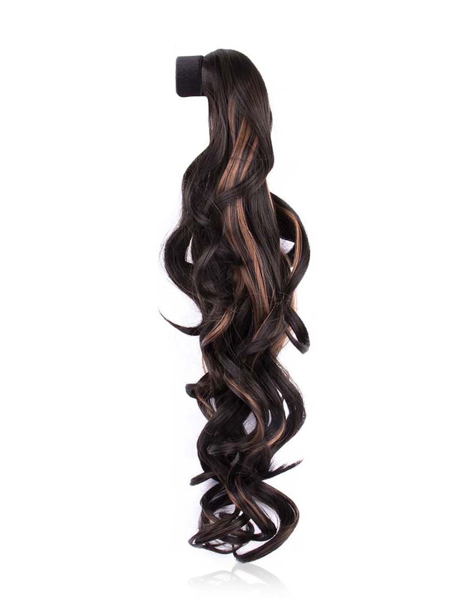 Streak Street Curly Jet Black Ponytail