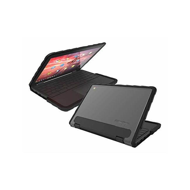 Gumdrop DropTech Lenovo 500e Case for 11.6" Chromebook - Transparent, Black