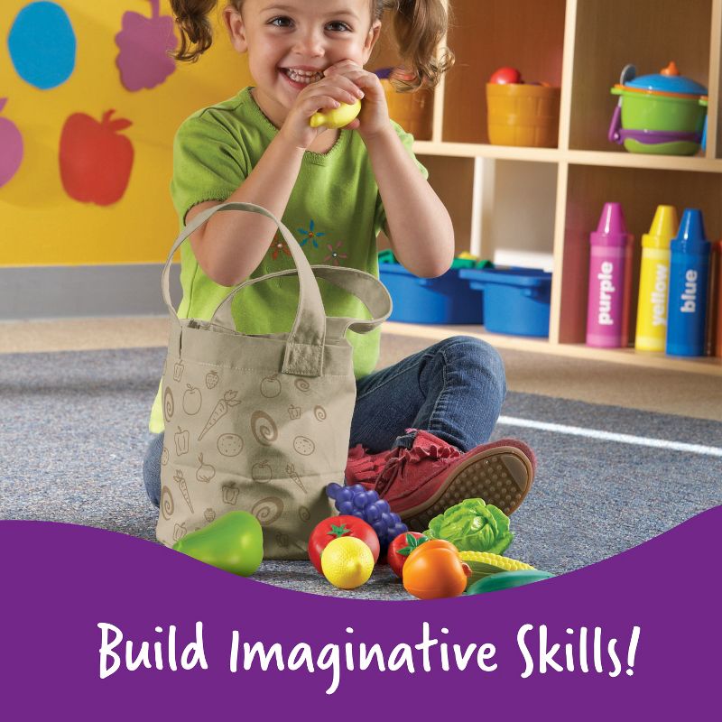 Melissa & Doug Stir and Serve Cooking Utensils (7pc) - Stainless Steel and Wood