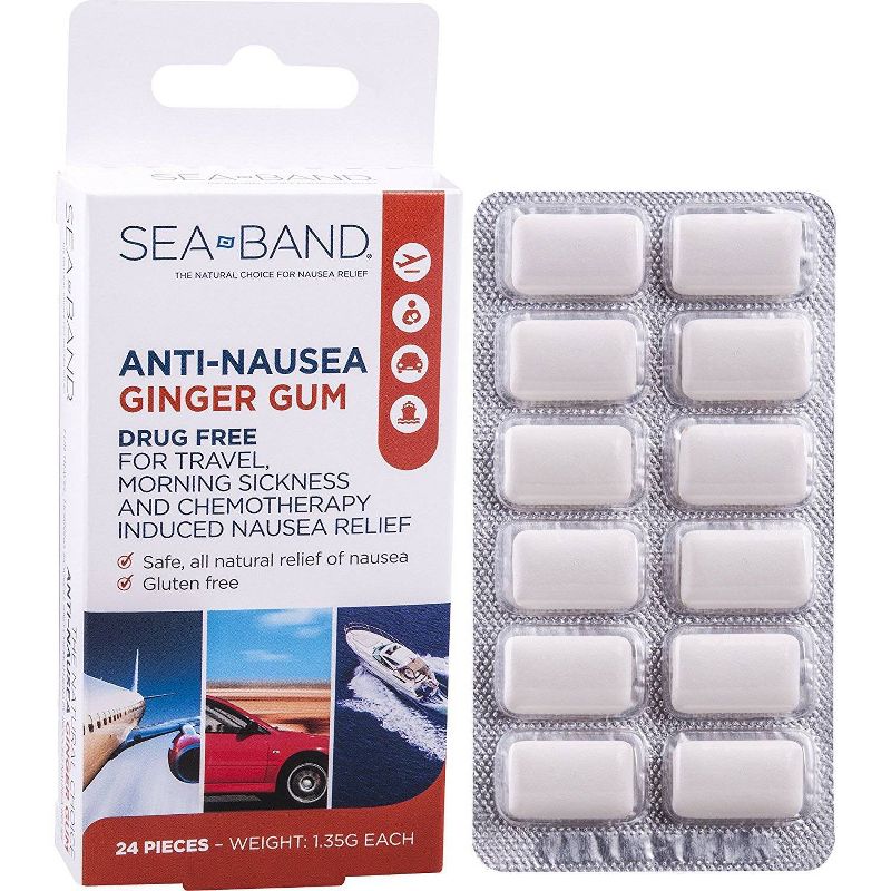 Sea-Band Ginger Gum - 24ct