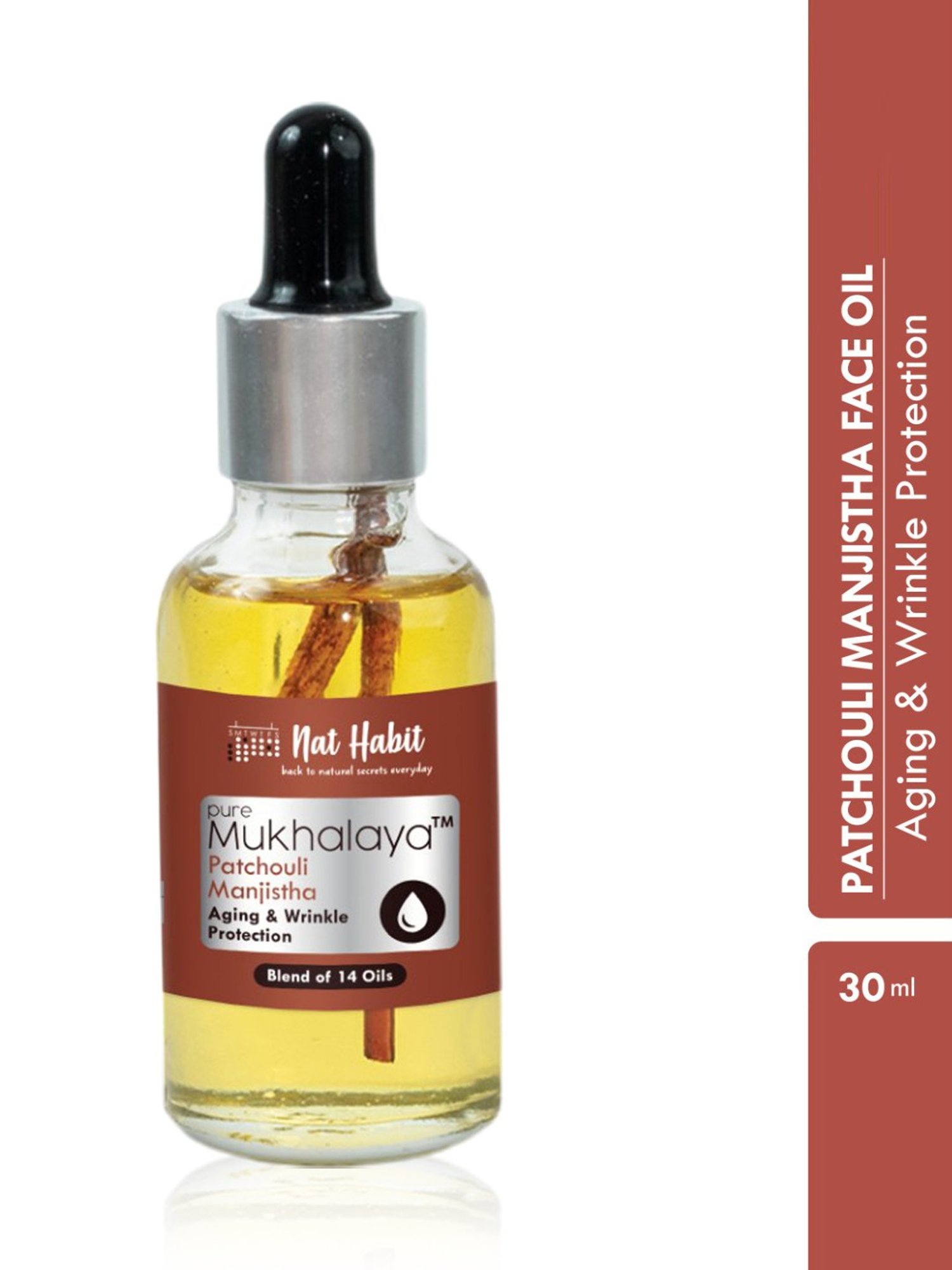 Nat Habit Pure Patchouli Manjistha Mukhalaya - 30 ml