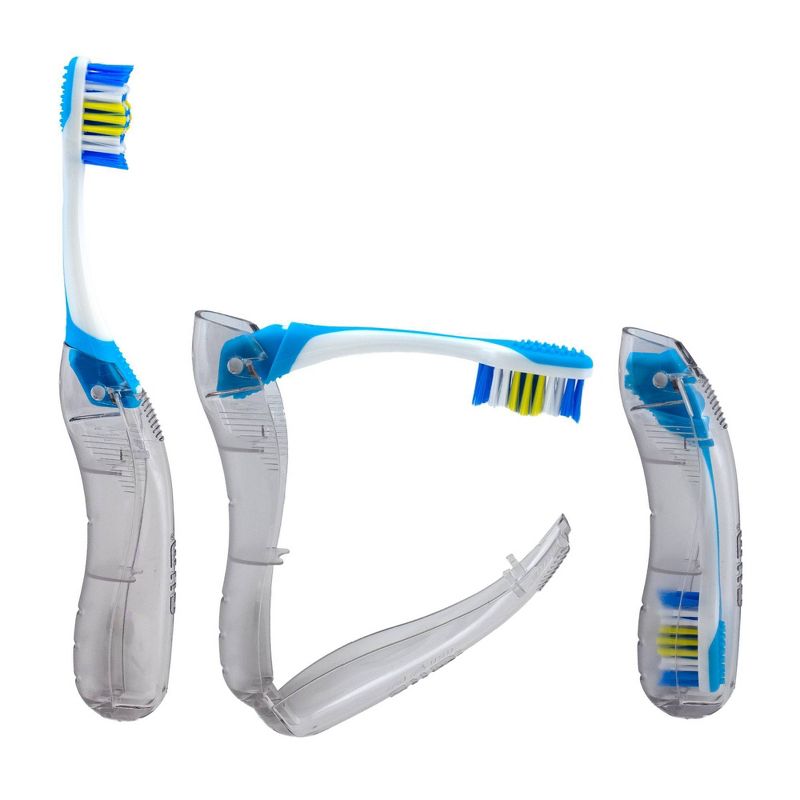 GUM Folding Travel Toothbrush - Trial Size - 2ct