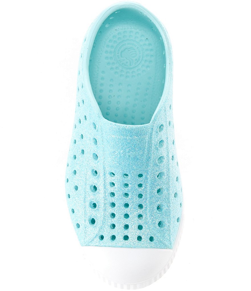 Native Girls' Jefferson Bling Glitter Slip-On Sneakers (Toddler)