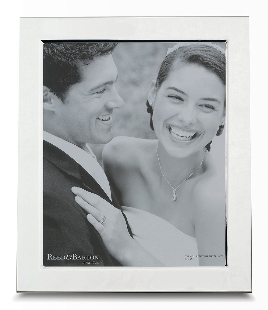 Reed & Barton Classic Silverplate Smooth Picture Frame