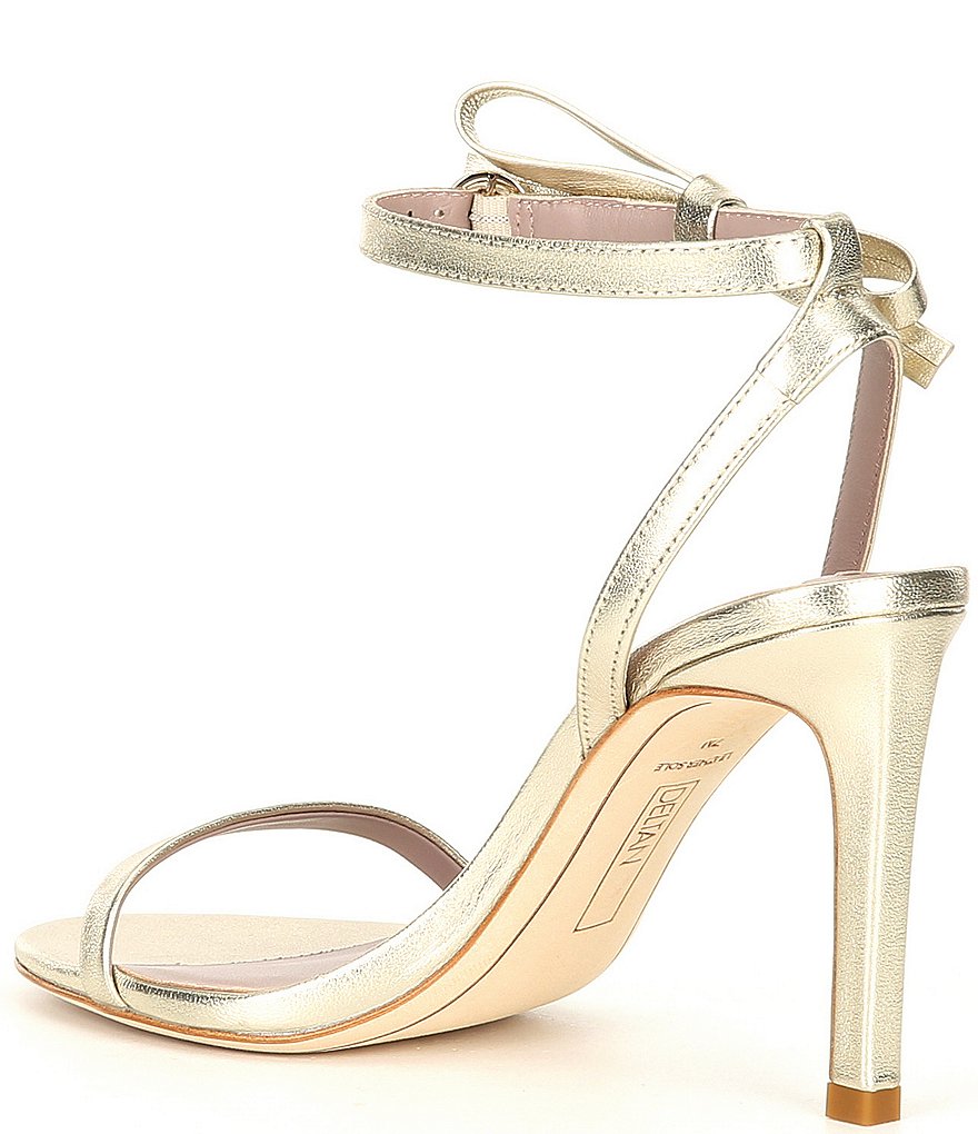 Deltan Miranda Ankle Bow Detail Dress Sandals