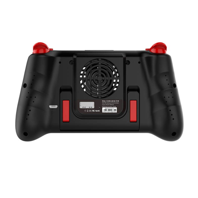 PUBG Fortnite Mobile Game Trigger, Megadream Phone Game Controller Game Grip Shoot Aim Trigger Gaming Joysticks Build in Cooling Fan and 2000mAh Power Bank for 4.5-6.5" Android iOS iPhone