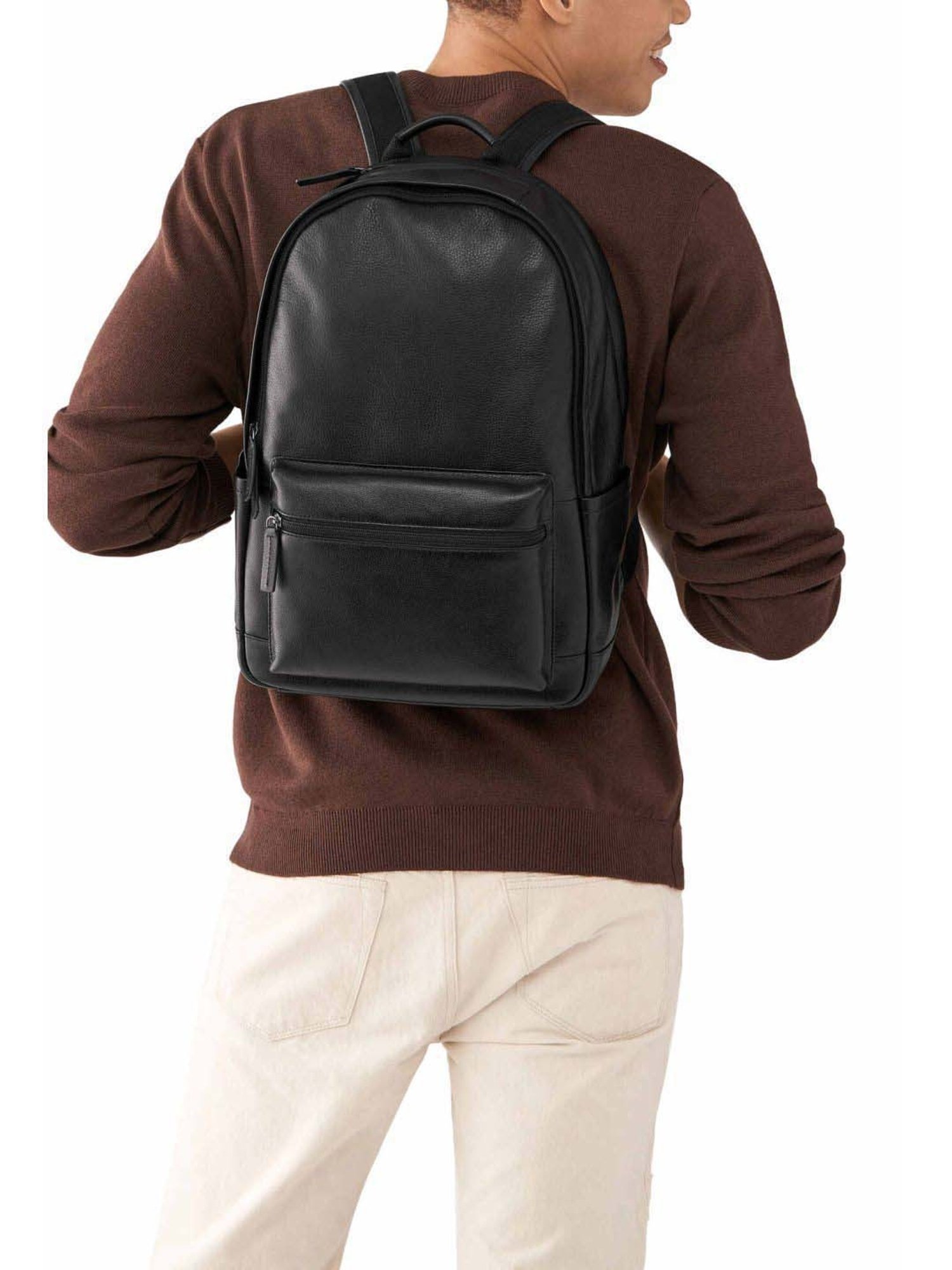 Fossil Buckner 16.01 Ltrs Black Medium Backpack