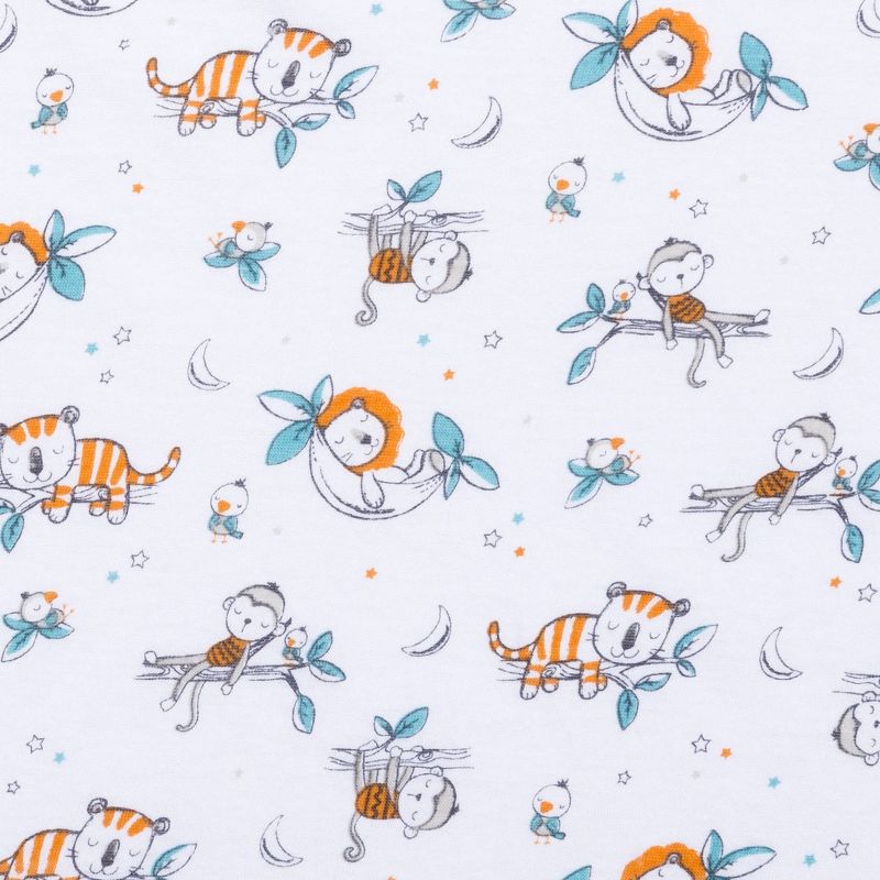 Trend Lab Fitted Crib Sheet - Safari Nap