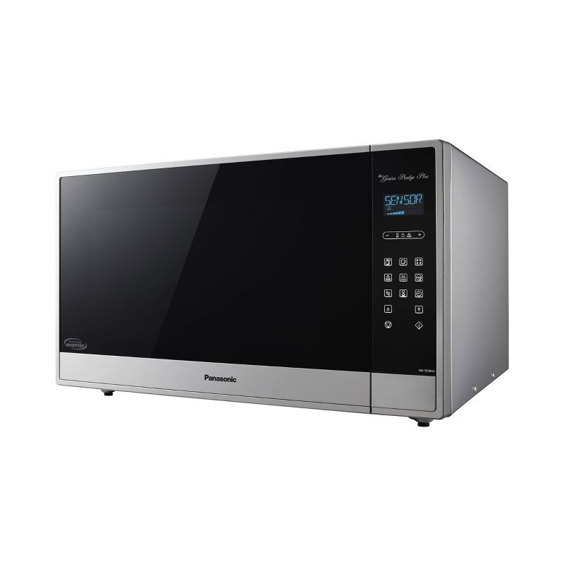 BLACK+DECKER 1.3 cu ft 1000 Watt Microwave Oven Black Stainless Steel
