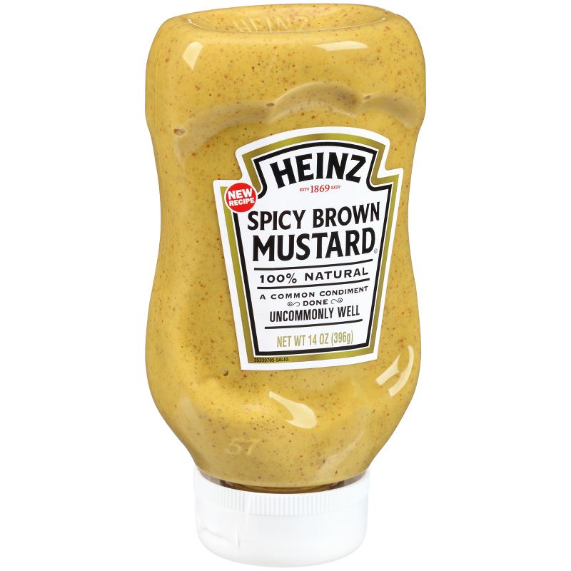 Heinz Spicy Brown Mustard - 14oz