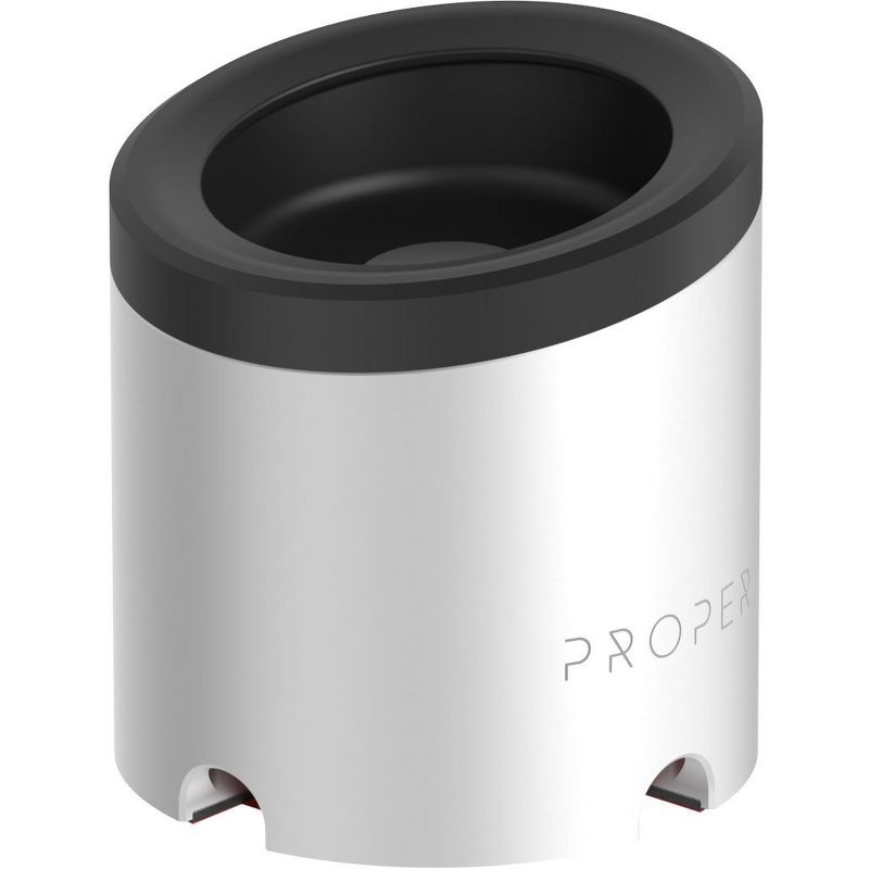 PROPER POS Prop Stand - 7" Height x 7" Width - Tabletop, Wall Mountable - Aluminum - Silver