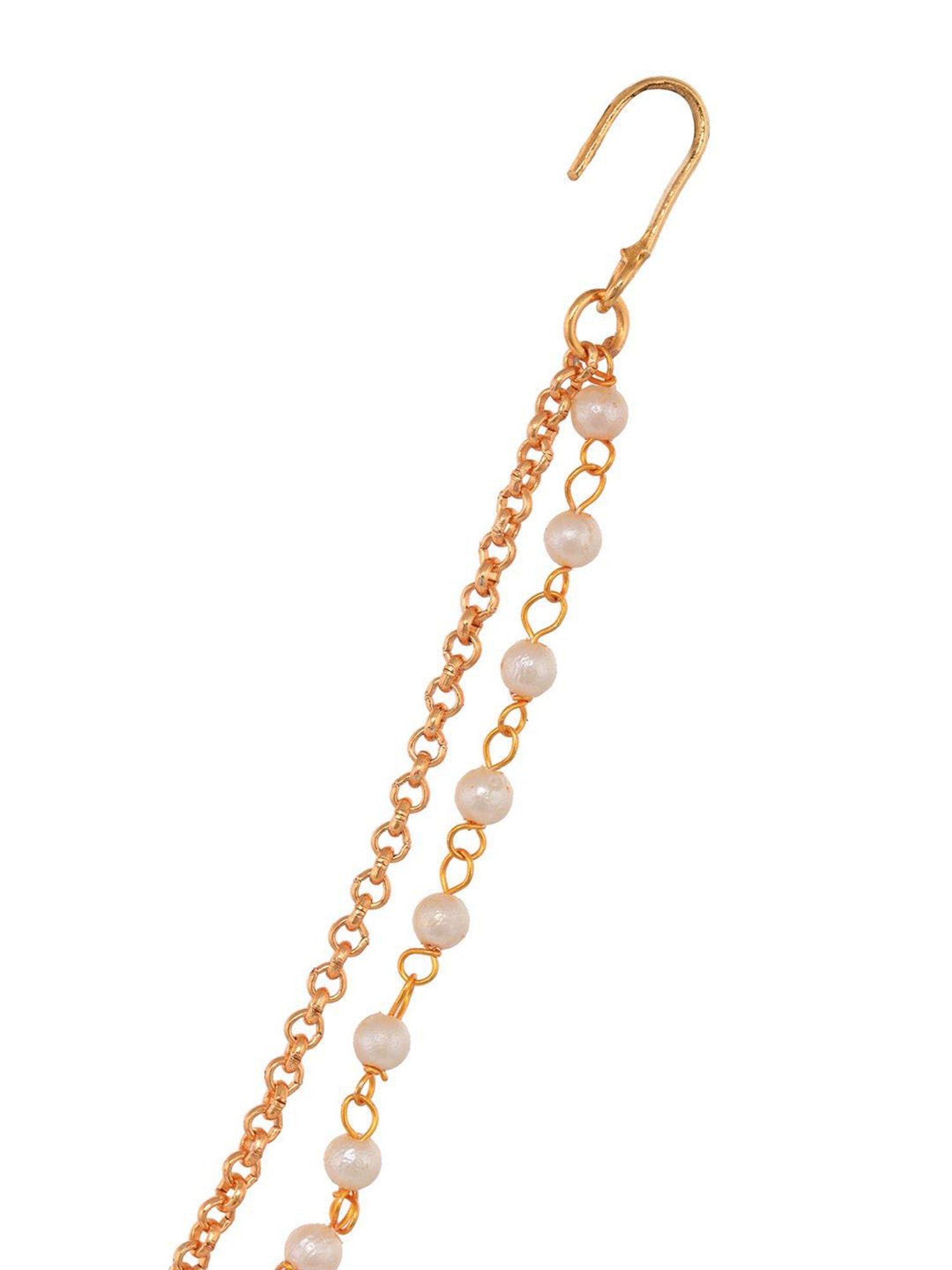 Teejh Aahna Silver Nose Ring