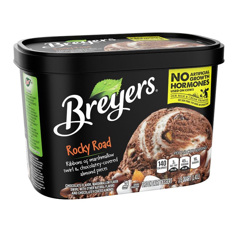 Breyers Rocky Road Ice Cream Dessert - 48oz