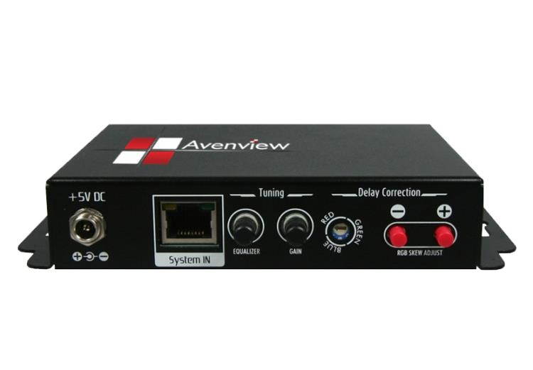 VGA & Audio Extender Set with EQ/Gain/RGB Delay Control over CAT5