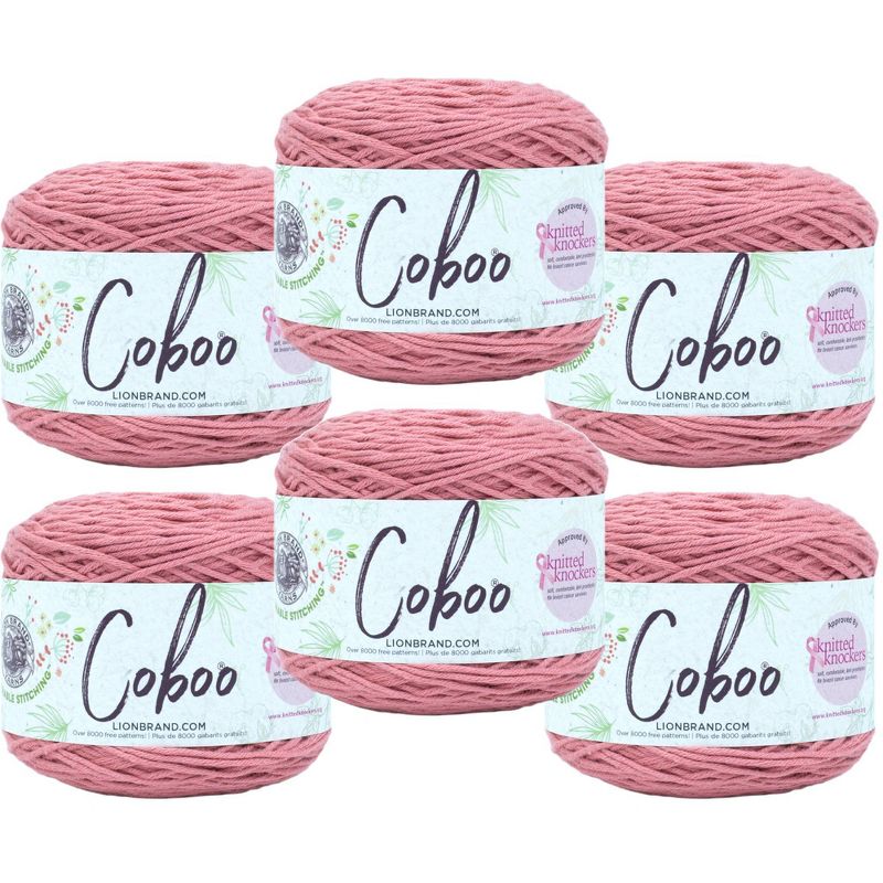 6pk Coboo Yarn Terracotta - Lion Brand Yarn