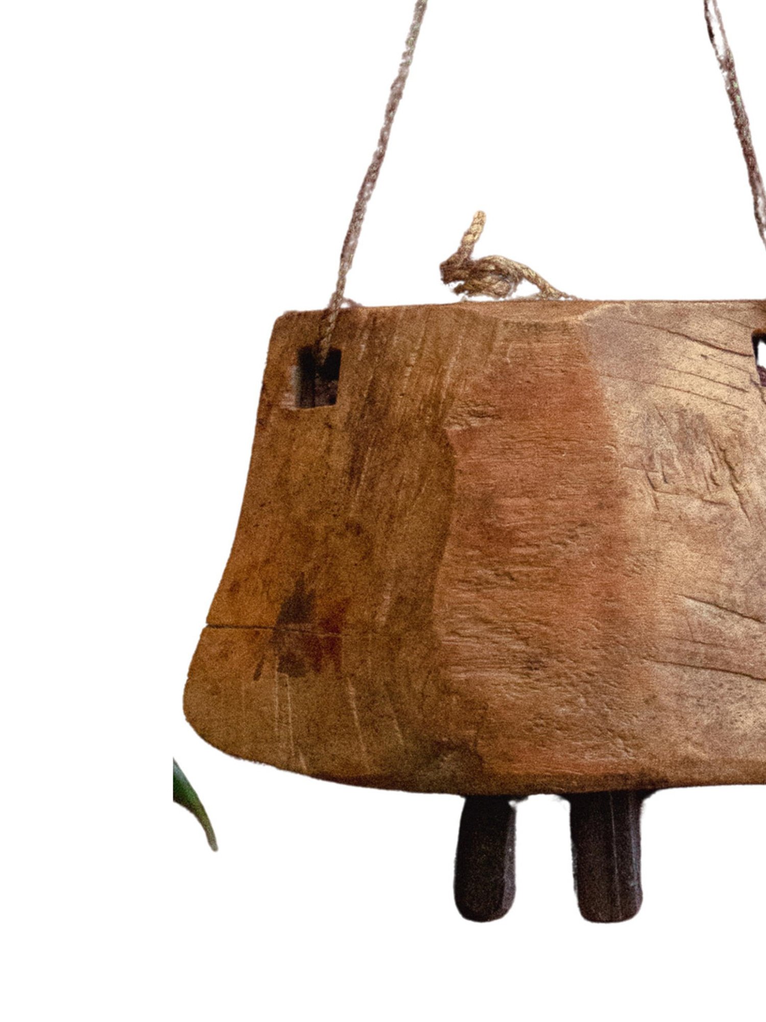 Ambi Vintage Wooden Cow Bell