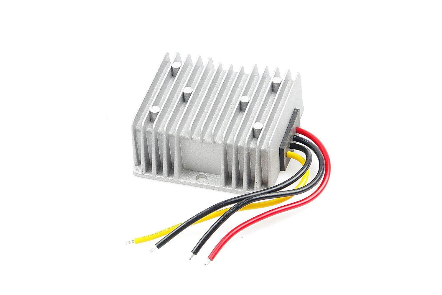 KNACRO DC 12V 10-17V Step-Up to DC 19V Weatherproof Power Supply Module Converter Regulator Transformer BOOSTER (DC 19V 5A 95W)