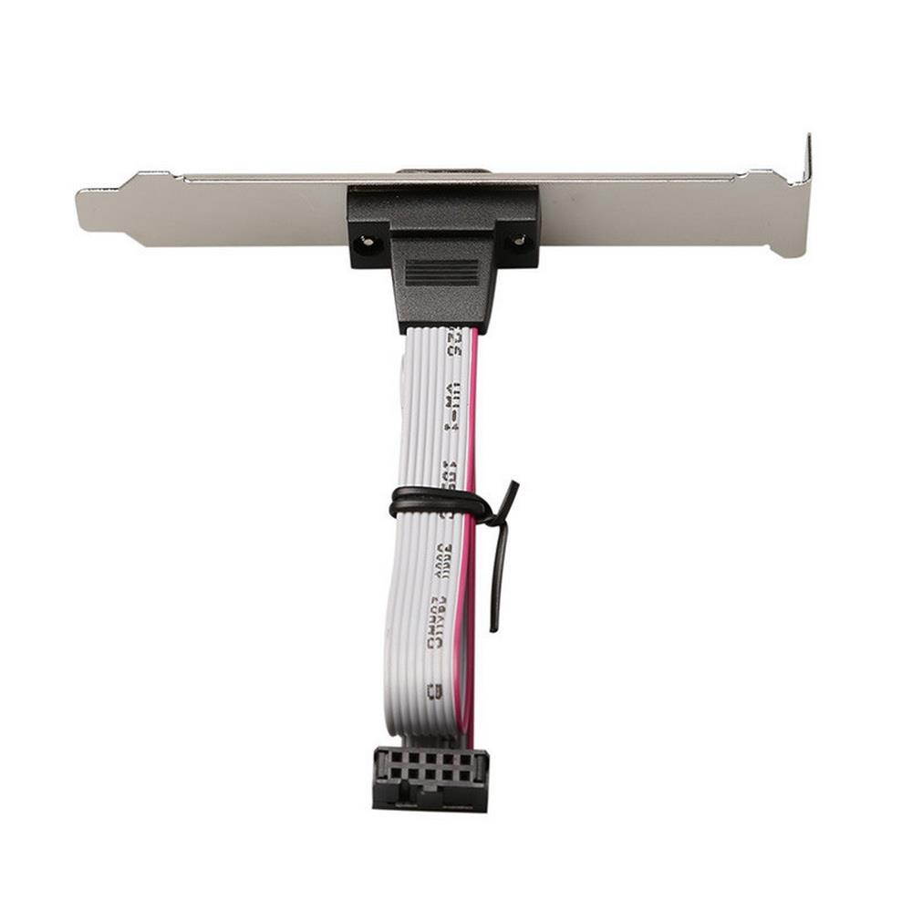 axGear Motherboard Serial Port Bracket Connection DB9 RS232 COM Port Header Connector Cable