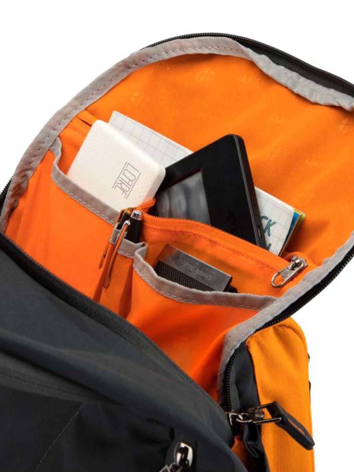 Harissons Zing Grey Polyester Solid Backpack - 27 Ltrs